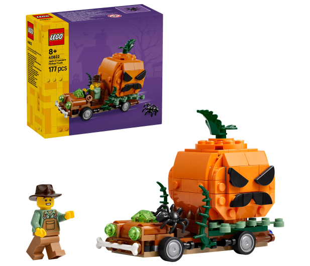 LEGO ICONIC 40822 Dyniowy pickup - 1547393 - zdjęcie 2